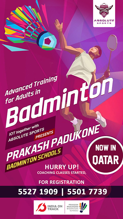 Absolute Academy steal the show at Qatar Badminton Association tourney 